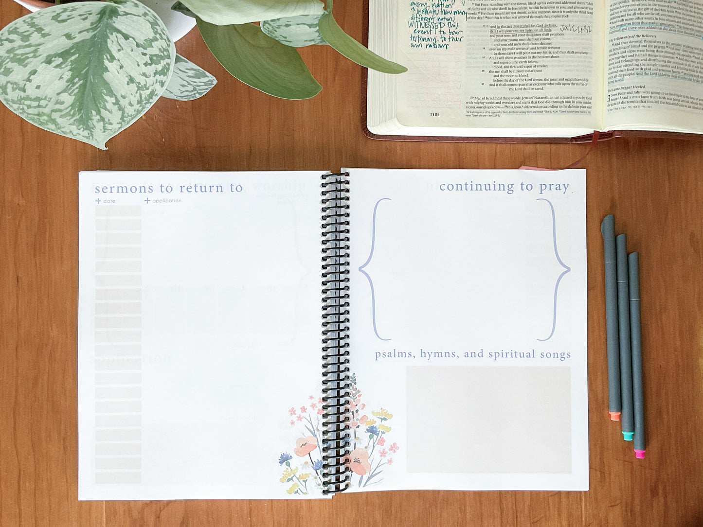 Sunday Worship Journal