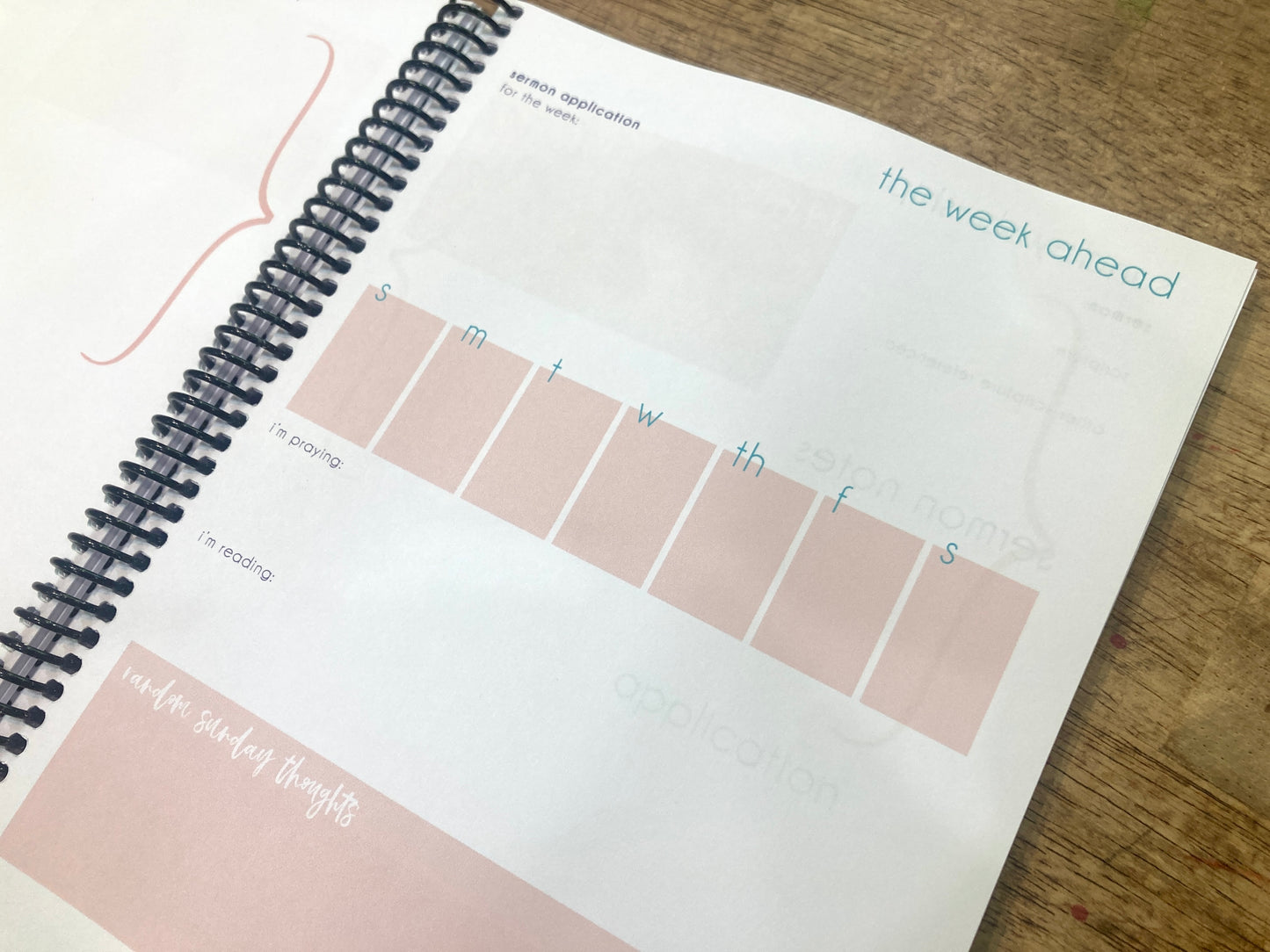 Sunday Worship Journal